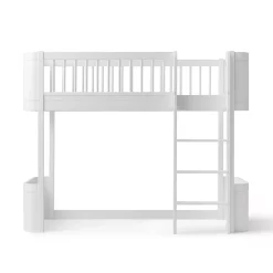 Oliver Furniture Lit Junior Mezzanine Mi-haut Mini+ Wood - Blanc