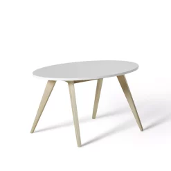 Oliver Furniture Table Enfant PingPong - Blanc/Chêne
