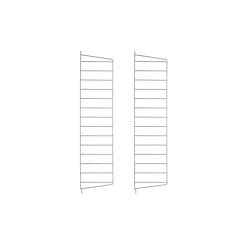 String Furniture Pack 2 Portants Muraux 75 X 20 Cm - Gris