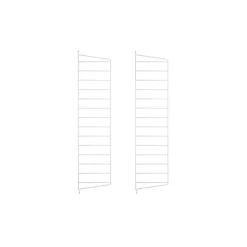 String Furniture Pack 2 Portants Muraux 75 X 20 Cm - Blanc