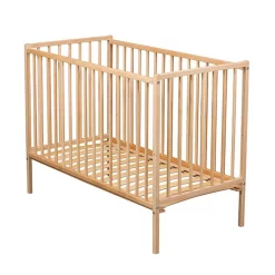 Combelle Lit Bébé Rémi - Hêtre Vernis