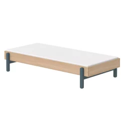 Flexa Popsicle Lit Banquette Simple Popsicle - Chêne/Blueberry