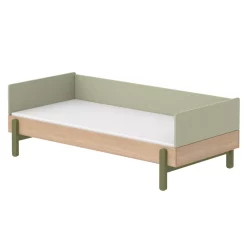 Flexa Popsicle Lit Enfant Canapé Popsicle - Chêne/Kiwi