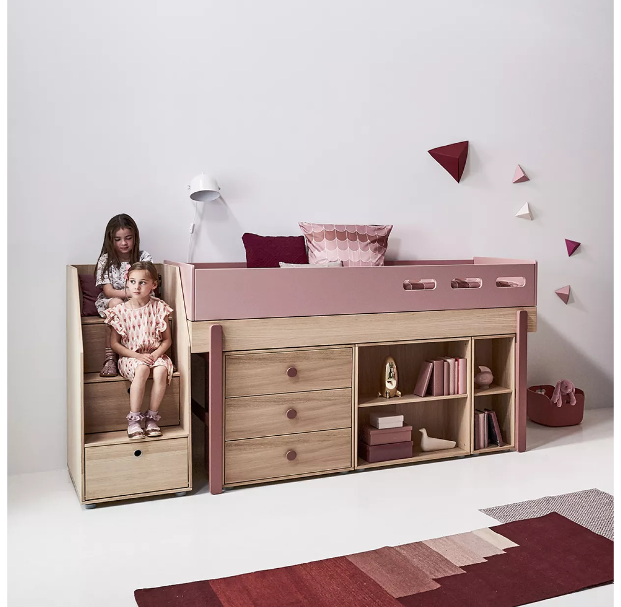 Flexa Popsicle Bibliothèque 1 Tablette Popsicle - Chêne – Image 4