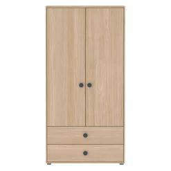 Flexa Popsicle Armoire Haute Popsicle - ChĂŞne/Blueberry