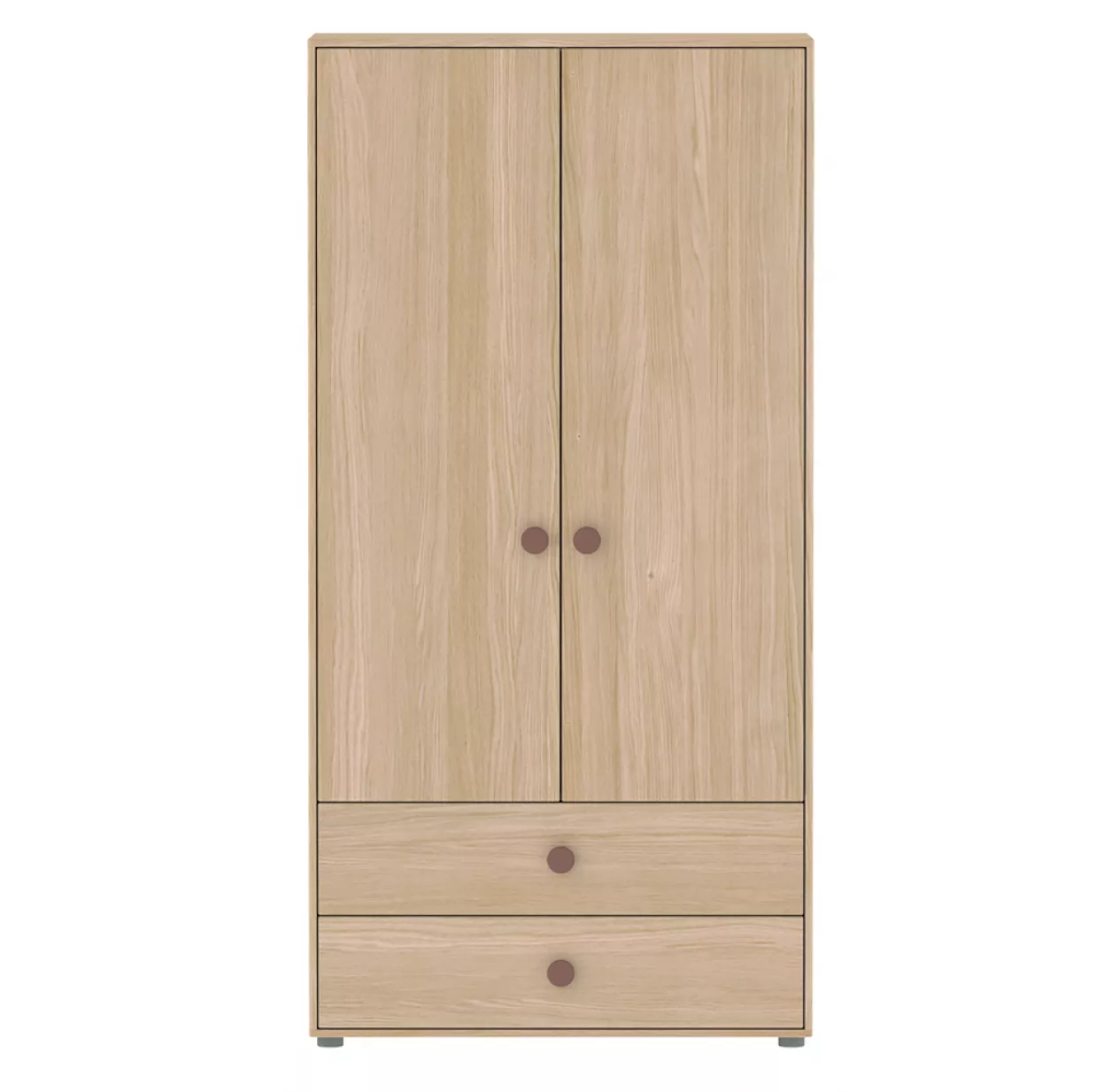 Flexa Popsicle Armoire Haute Popsicle - ChĂȘne/Cherry