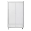 Oliver Furniture Armoire 2 Portes Wood - Blanc