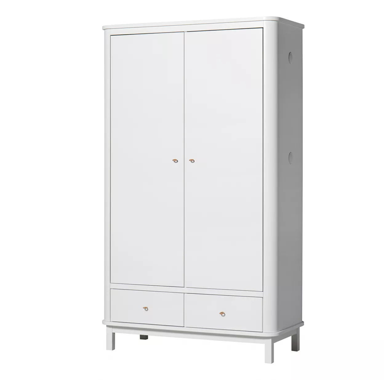 Oliver Furniture Armoire 2 Portes Wood - Blanc – Image 2