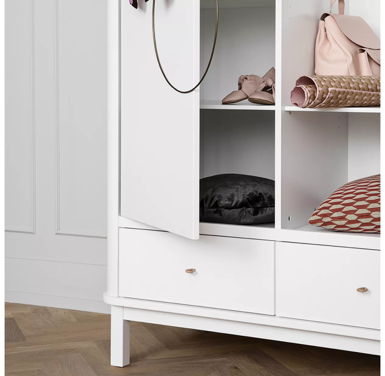 Oliver Furniture Armoire 2 Portes Wood - Blanc – Image 8