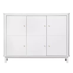 Oliver Furniture Armoire Multi-rangement Wood - Blanc