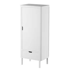 Sebra Armoire 1 Porte - Blanc
