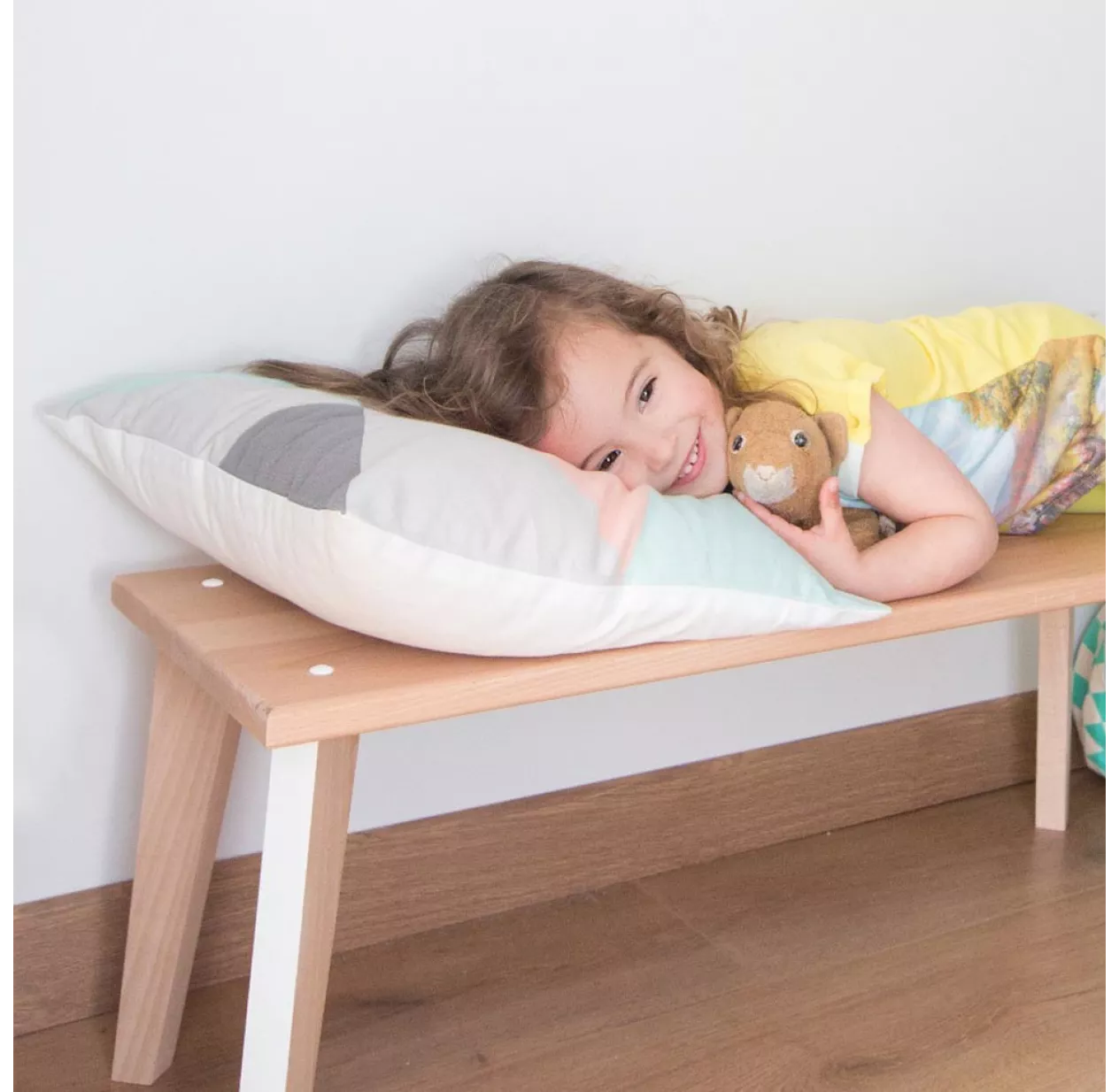 Paulette Et Sacha Banc Accolades - Rose Pâle – Image 2