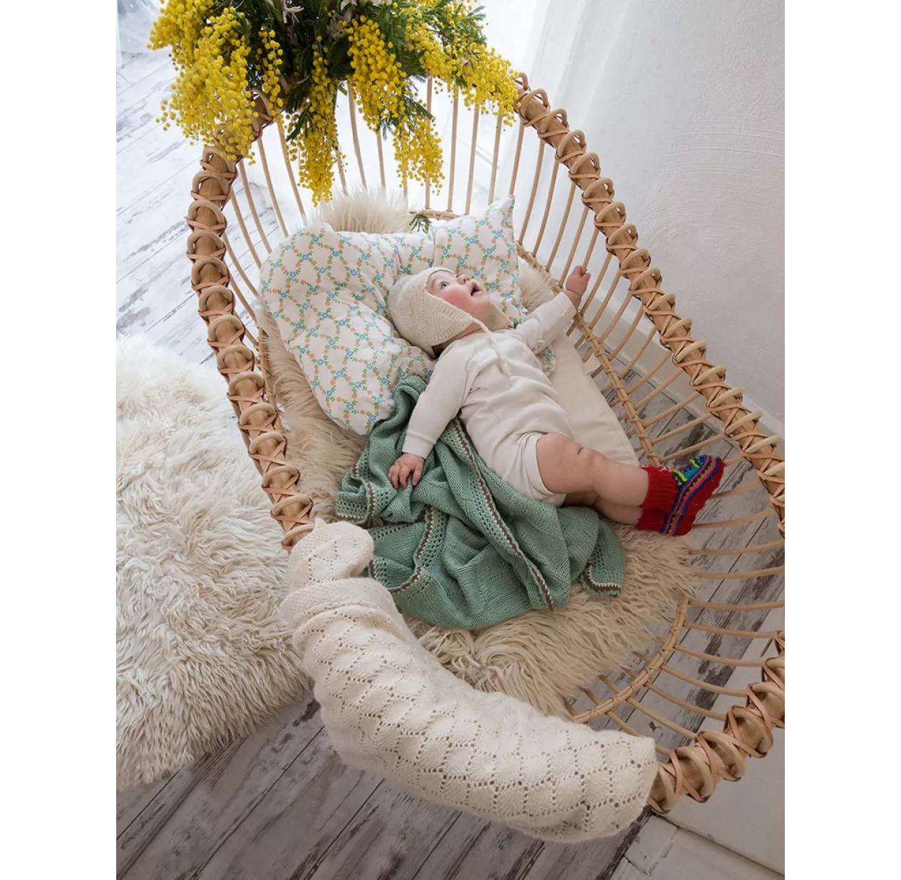 Bermbach Handcrafted Berceau En Rotin Vintage - Lola – Image 6