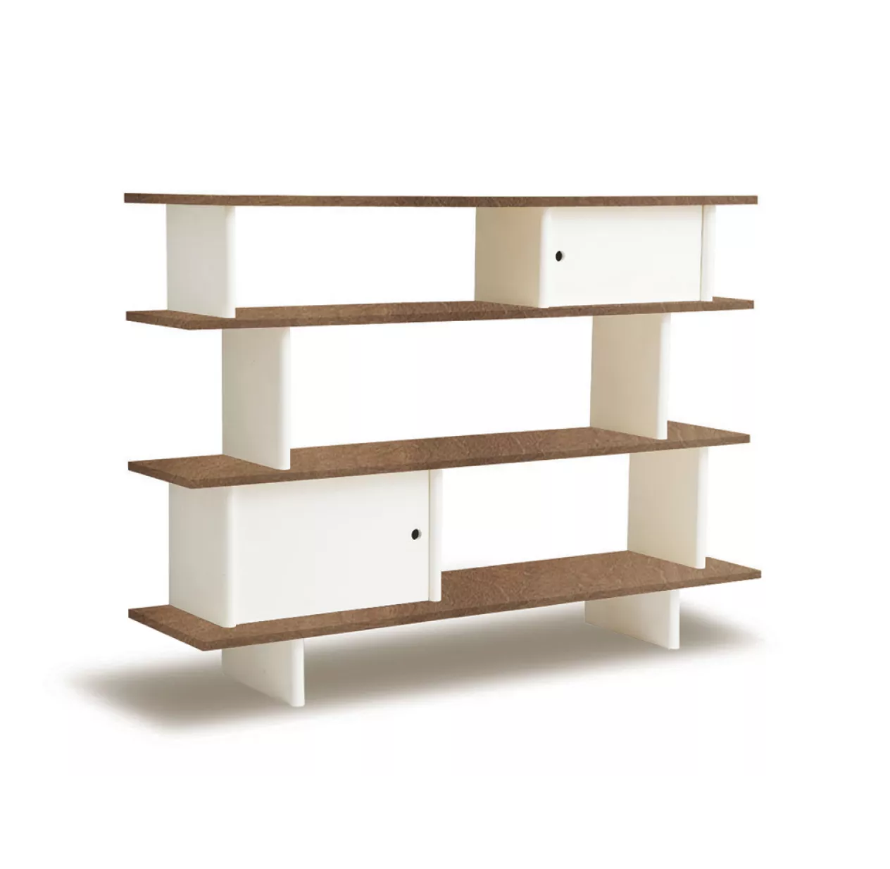 Oeuf NYC Bibliothèque Mini Library - Noyer