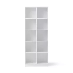 Oliver Furniture Bibliothèque Wood 2x5 Verticale Avec Socle