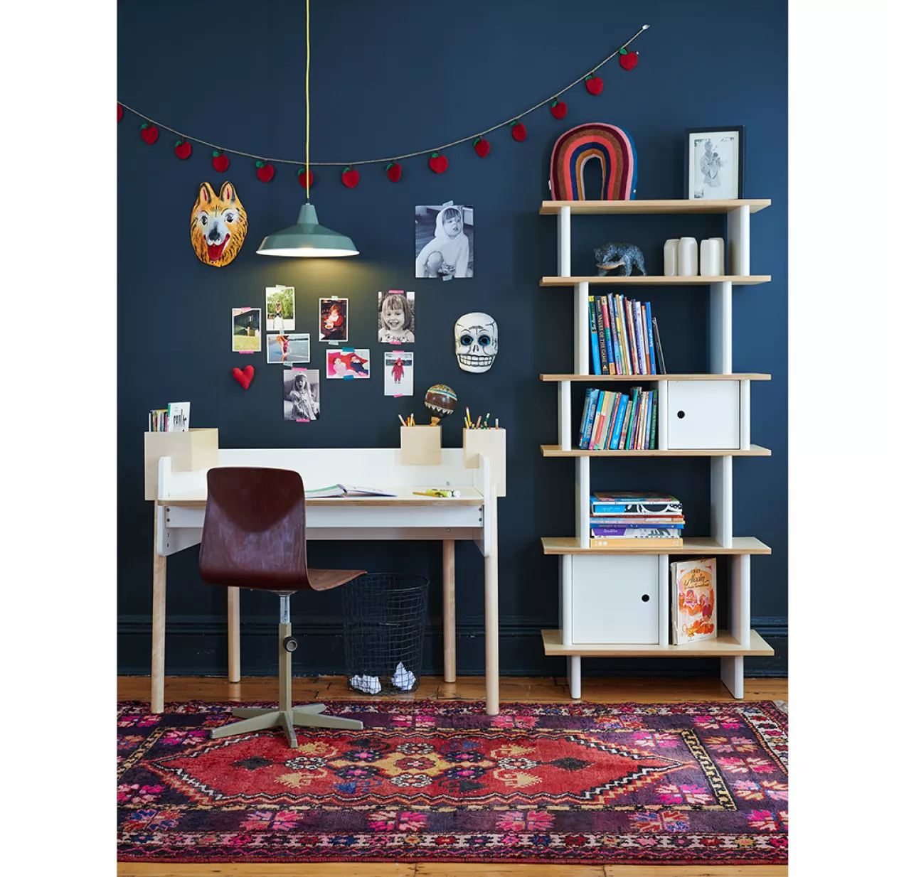 Oeuf NYC Bureau évolutif Brooklyn - Blanc/Bouleau – Image 3