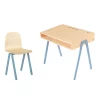 In2Wood Bureau Et Chaise Junior 7-10 Ans - Bleu