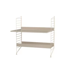 String Furniture Bureau Mural évolutif 80 X 85 Cm - Beige