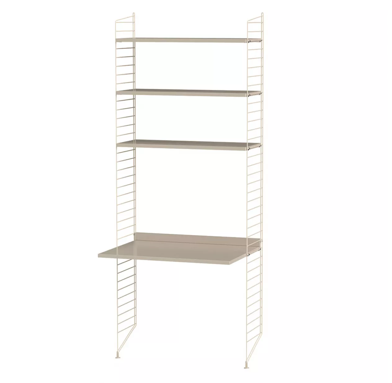 String Furniture Bureau Mural évolutif - Beige