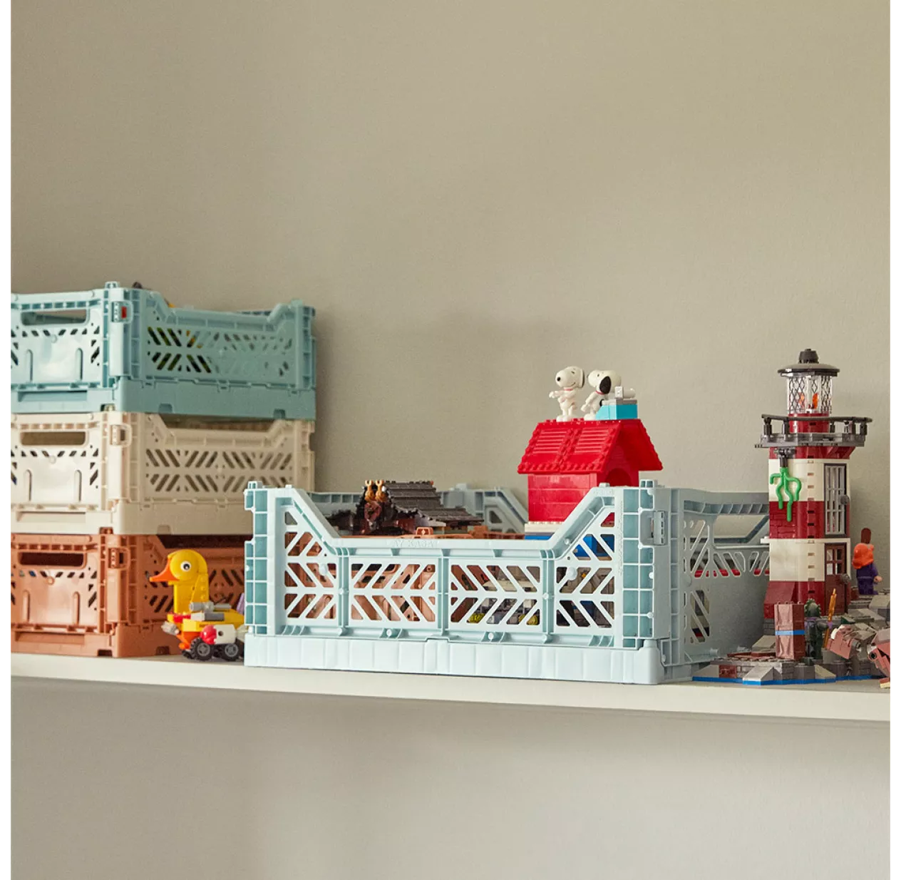 Hay Caisse Pliable Aykasa S - Bleu Glacier – Image 2