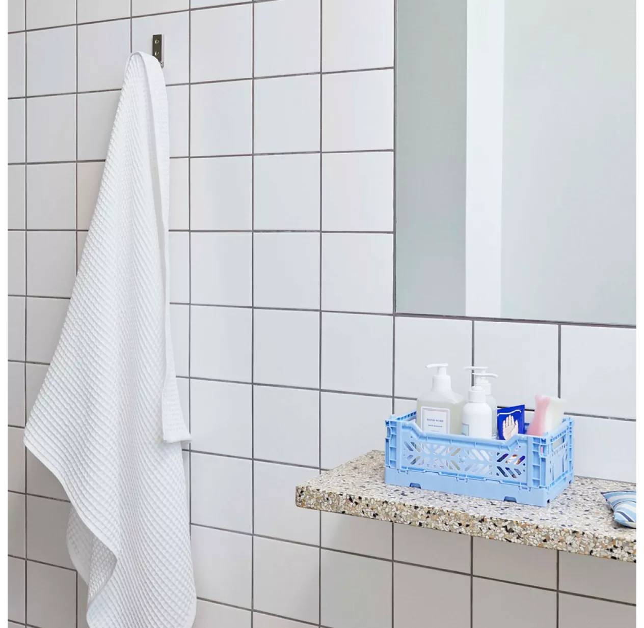 Hay Caisse Pliable Aykasa S - Bleu Clair – Image 2