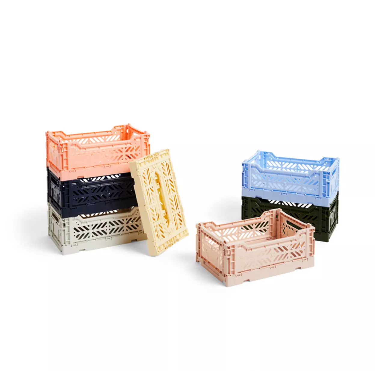 Hay Caisse Pliable Aykasa S - Bleu Clair – Image 6