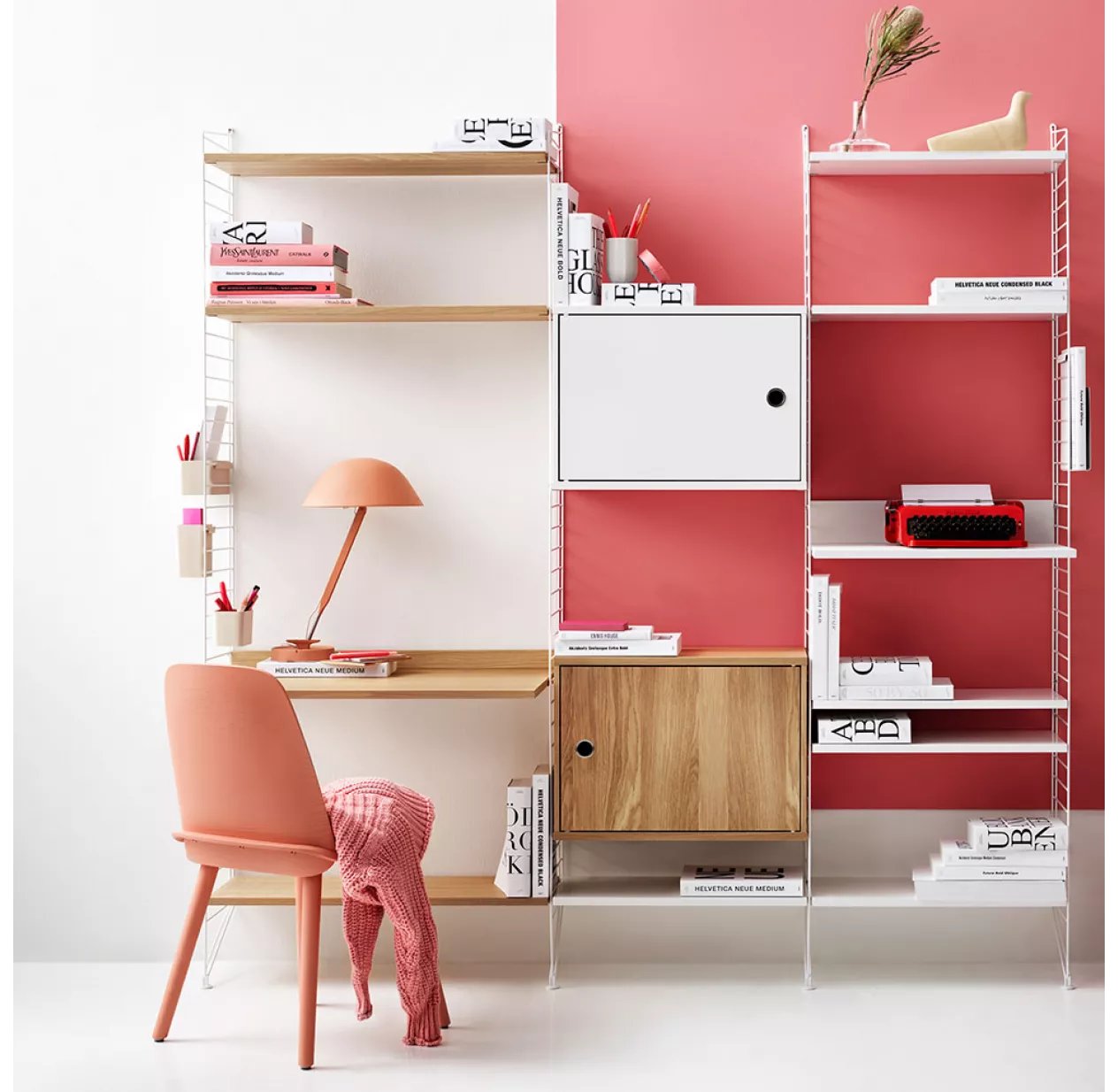 String Furniture Caisson 1 Porte 58 X 30 Cm - Blanc – Image 3