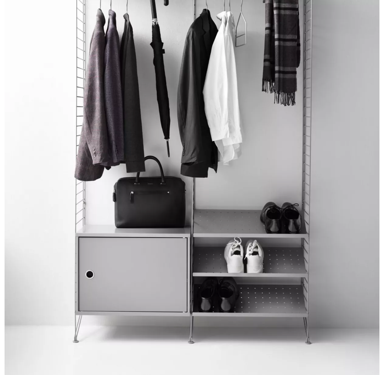 String Furniture Caisson 1 Porte 58 X 30 Cm - Gris – Image 2