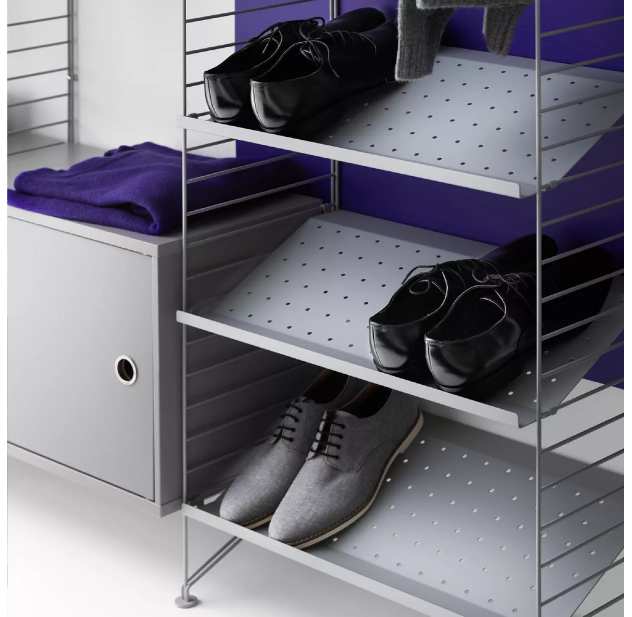 String Furniture Caisson 1 Porte 58 X 30 Cm - Gris – Image 3