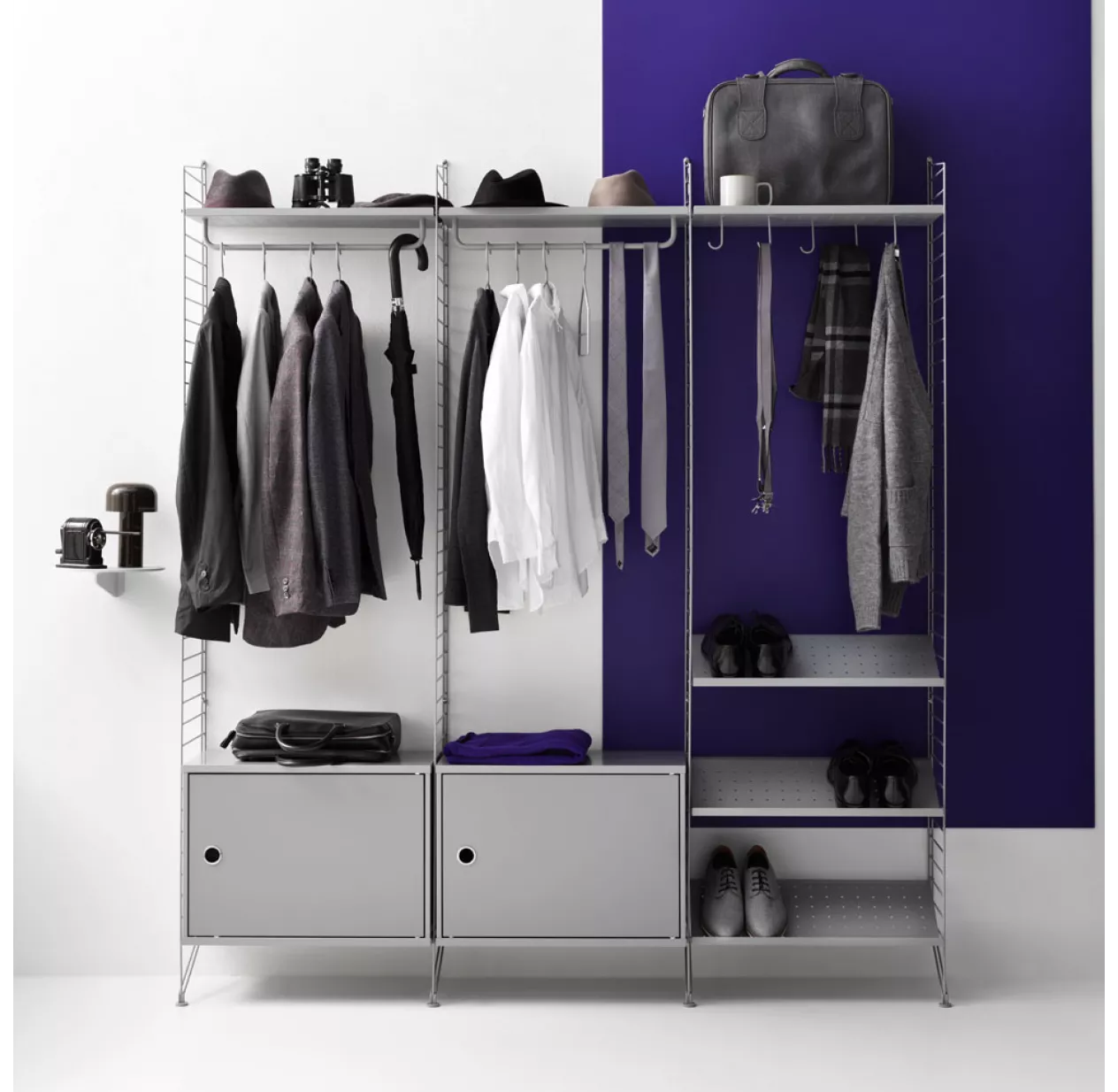 String Furniture Caisson 1 Porte 58 X 30 Cm - Gris – Image 5