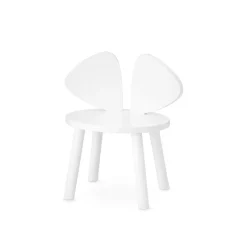 Nofred Chaise Enfant Mouse 2-5 Ans - Blanc
