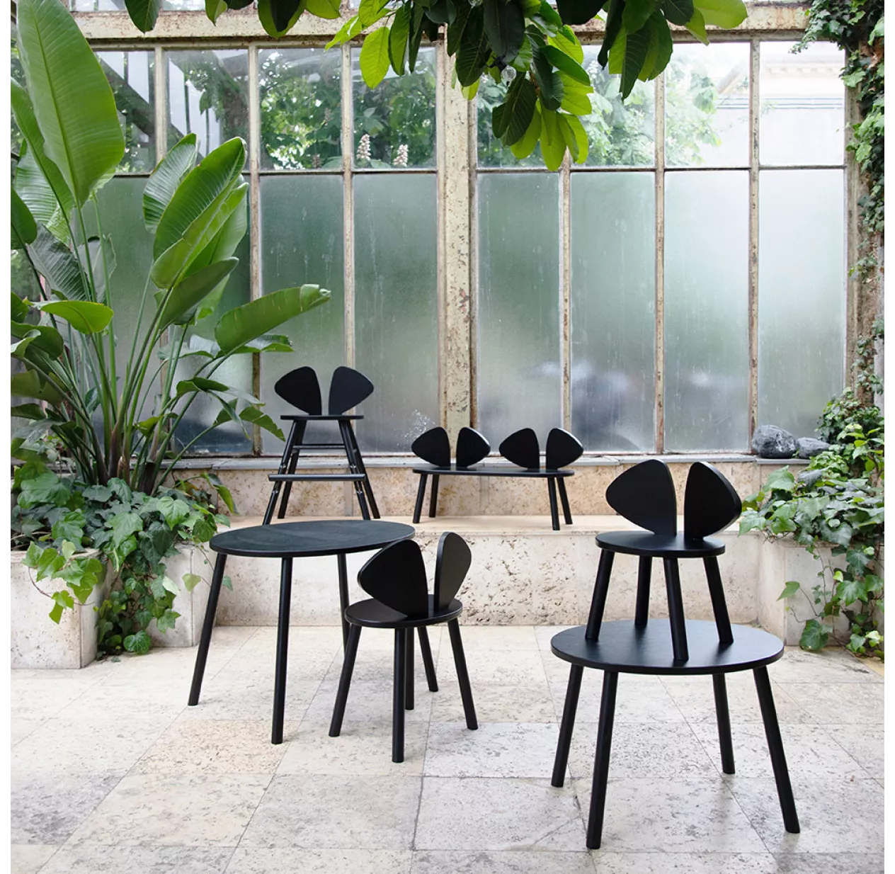 Nofred Chaise Enfant Mouse 2-5 Ans - Noir – Image 2