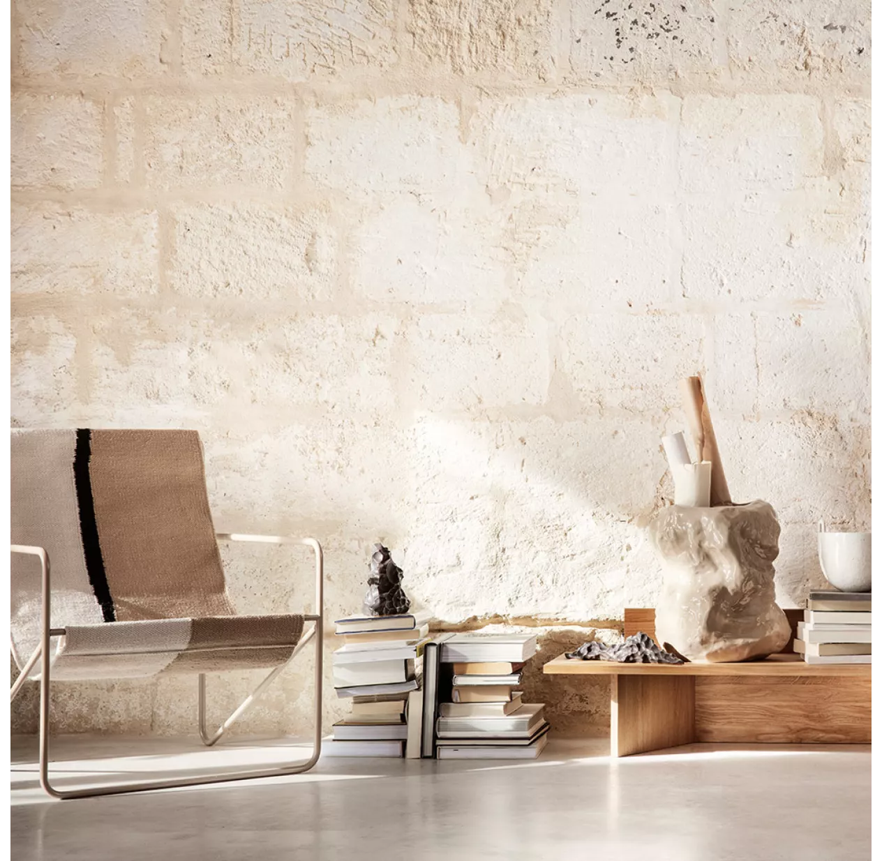 Ferm LIVING Chaise Enfant Desert - Cachemire/Soil – Image 2