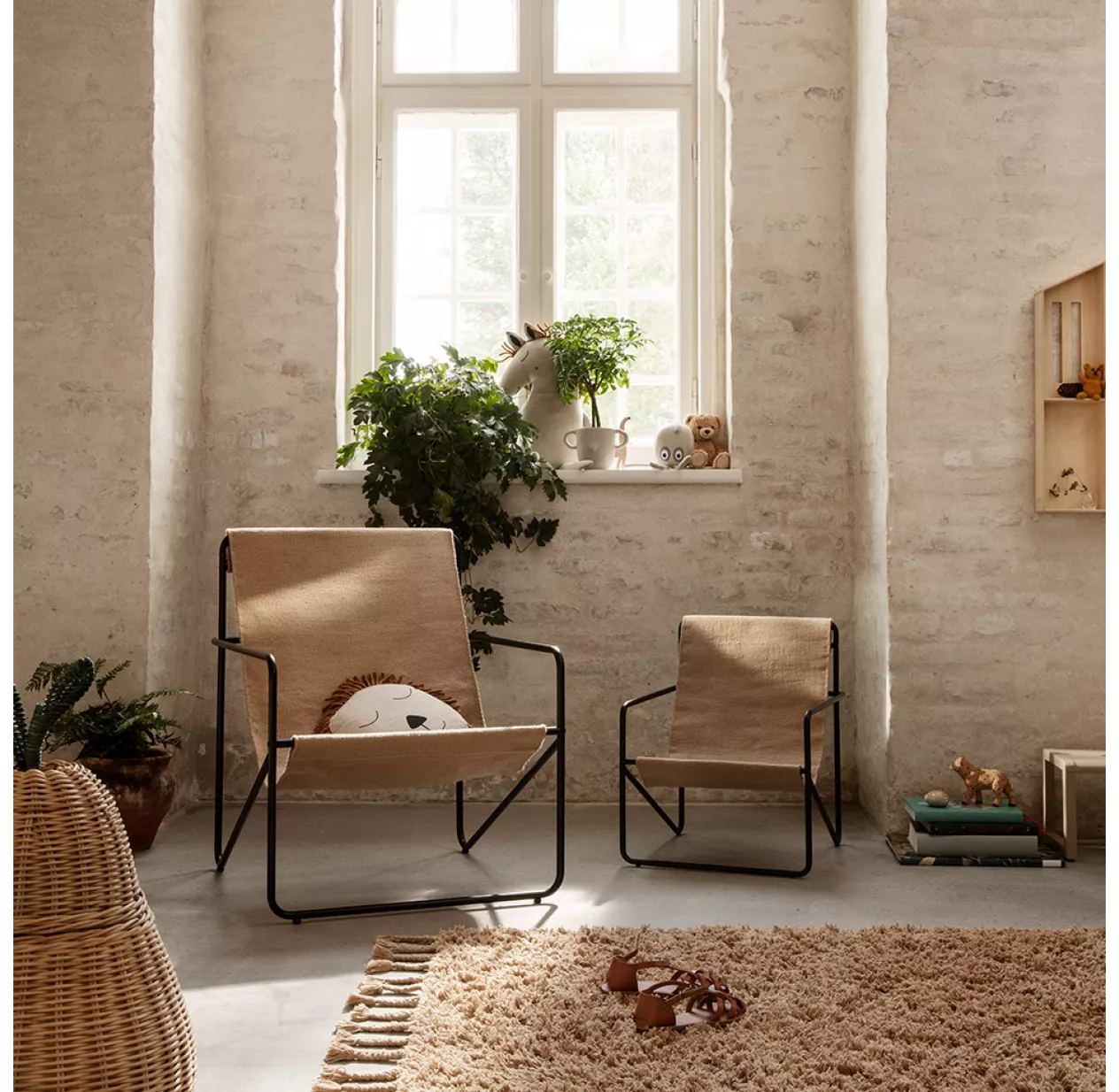Ferm LIVING Chaise Enfant Desert - Cachemire/Soil – Image 6