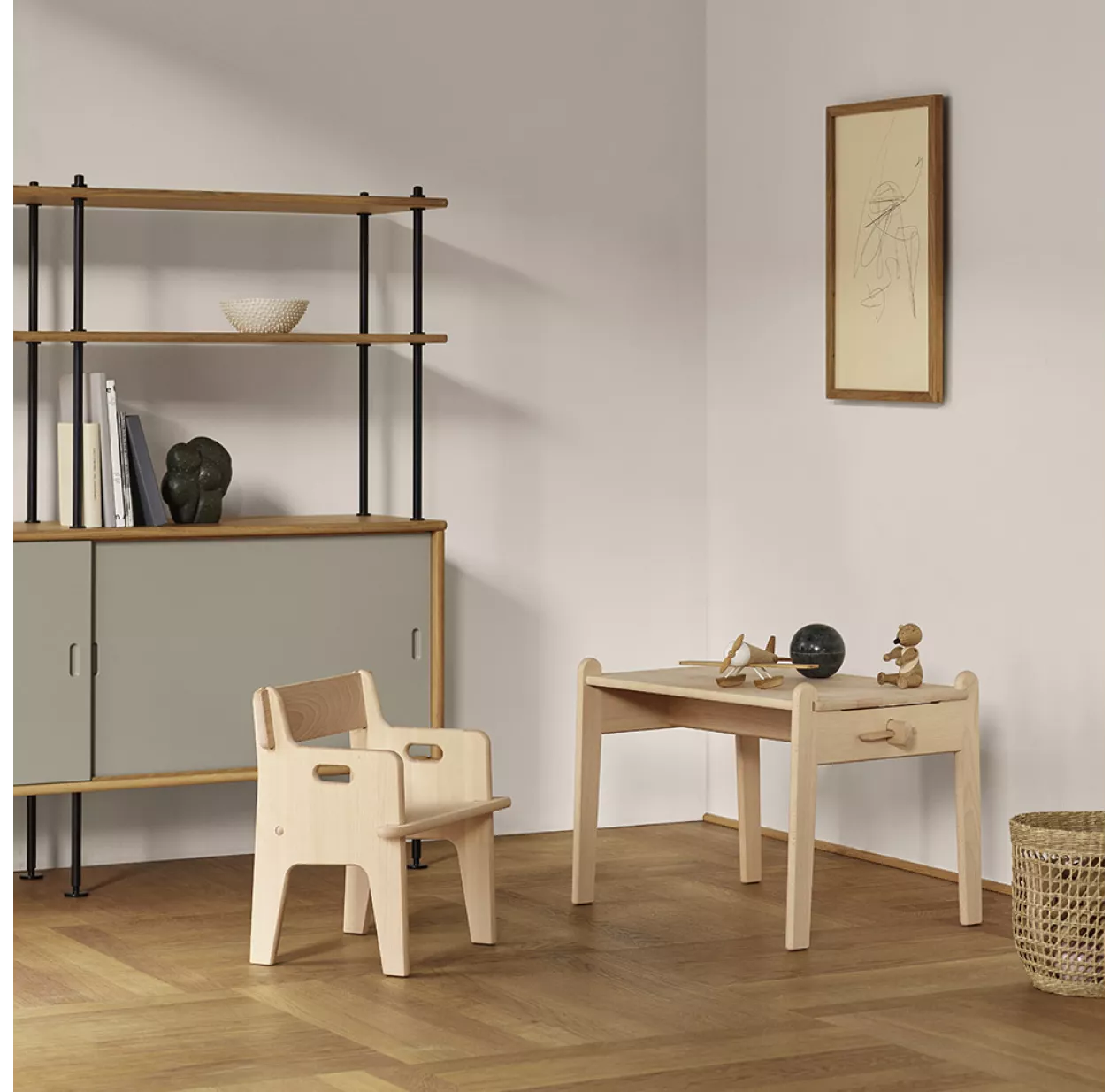 Carl Hansen Chaise Enfant Peter CH410 – Image 4