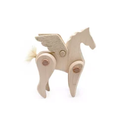 Bajo Pégase En Bois Articulé