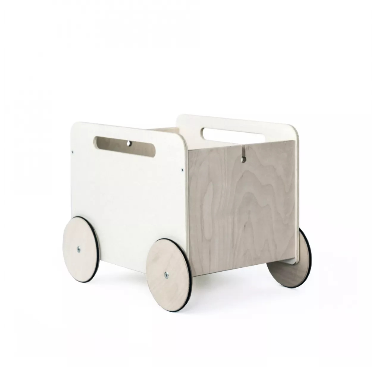 Ooh Noo Coffre à Jouets Sur Roues Toy Chest - Blanc – Image 2