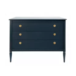 Gustavienne Commode 3 Tiroirs - Deep Green