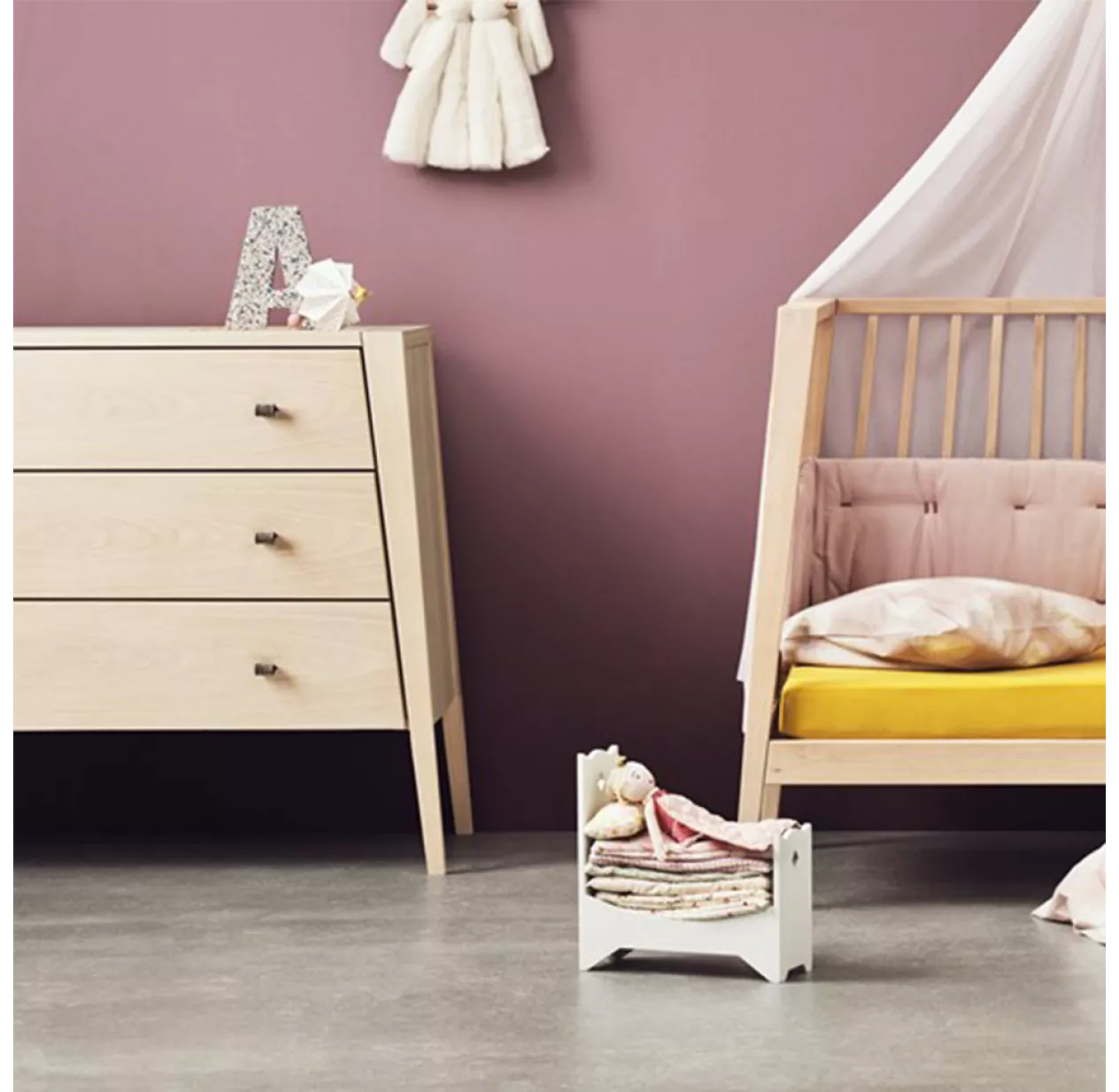 Leander Commode 3 Tiroirs Linea - ChĂȘne â Image 2