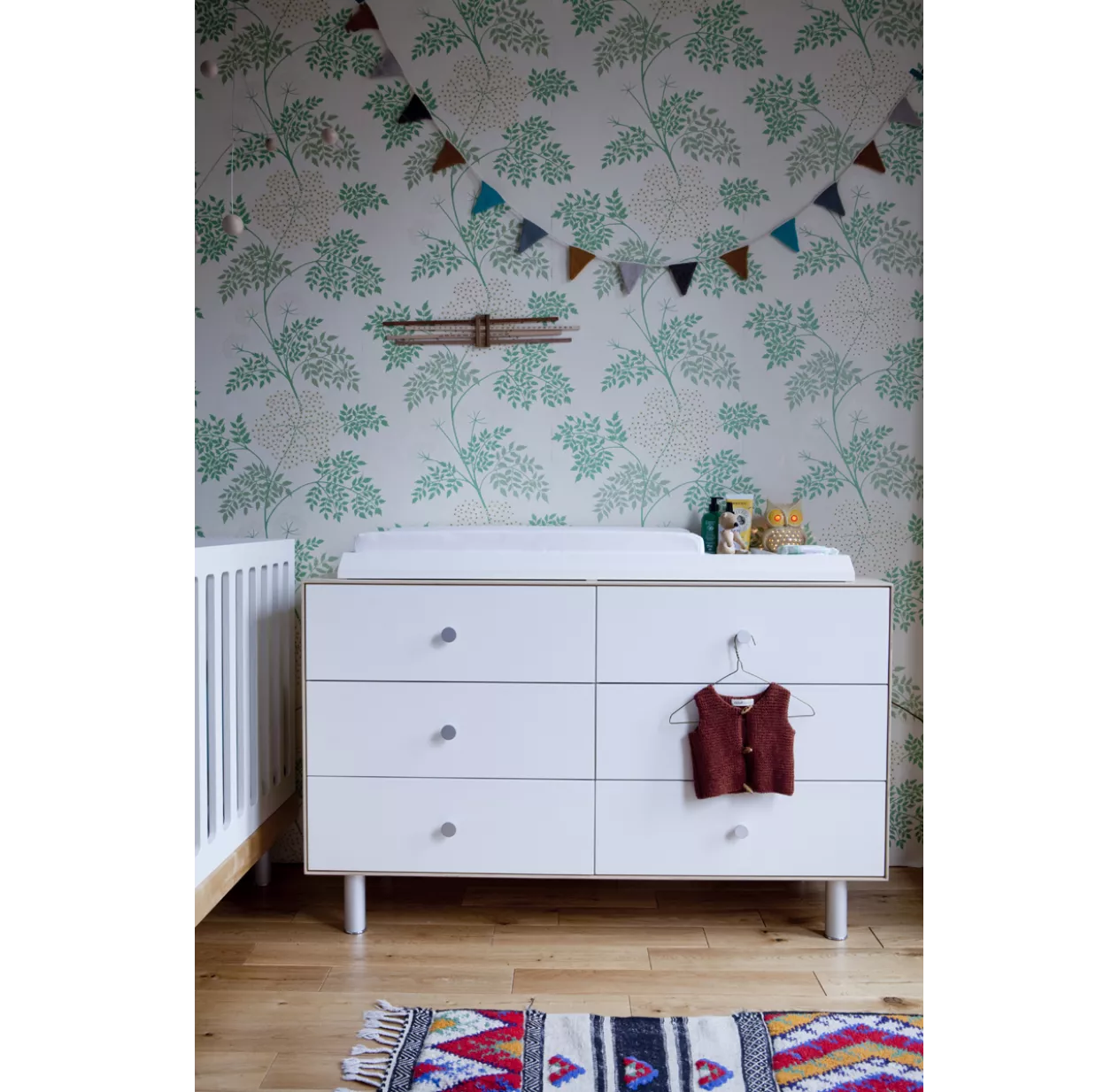 Oeuf NYC Commode Merlin Classic 6 Tiroirs - Blanc/Bouleau – Image 4