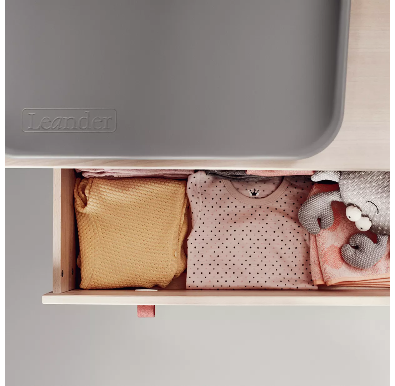 Leander Commode 3 Tiroirs Linea - HĂȘtre â Image 8