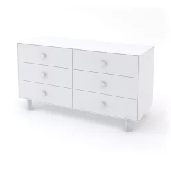 Oeuf NYC Commode Merlin Classic 6 Tiroirs - Blanc