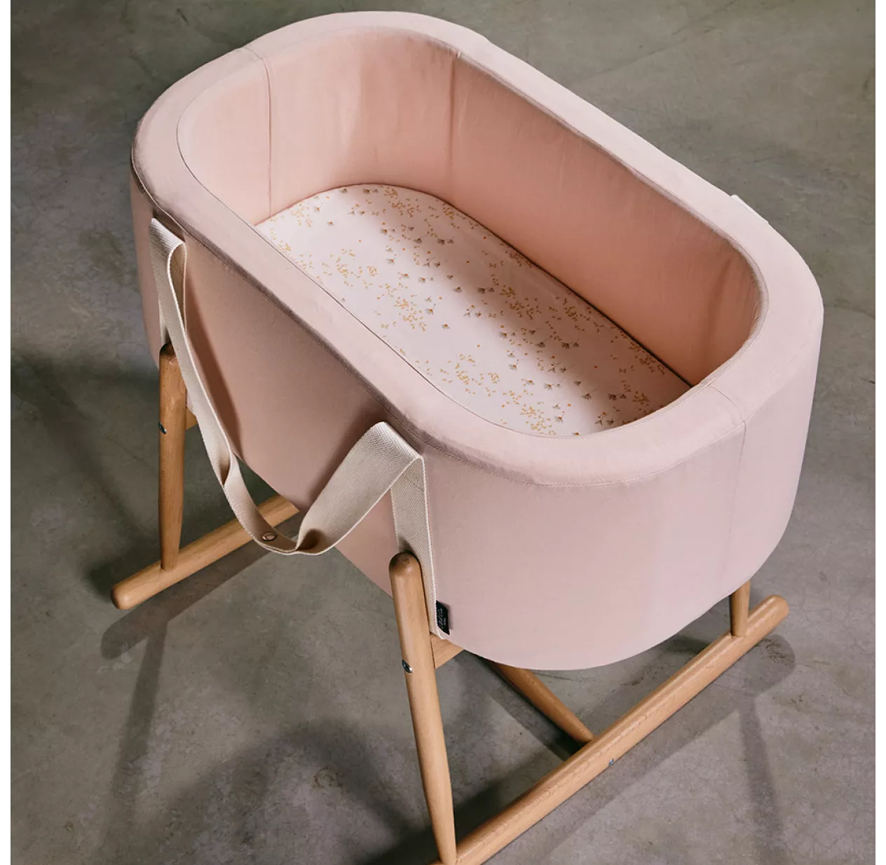 Charlie Crane Couffin Kuko Et Son Support à Bascule - Nude – Image 4