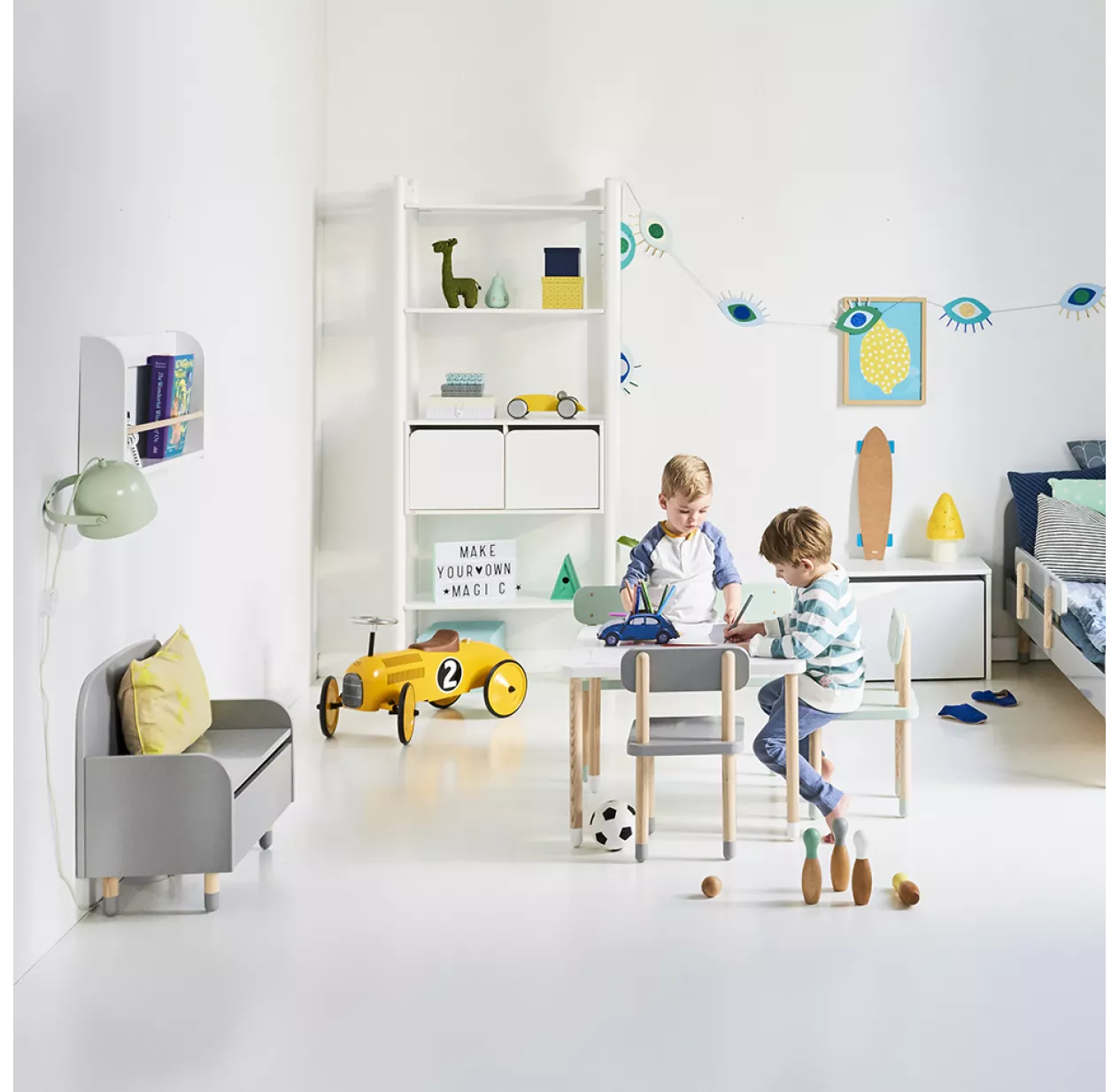 Flexa Play Etagère Murale à Livres - Blanc – Image 3