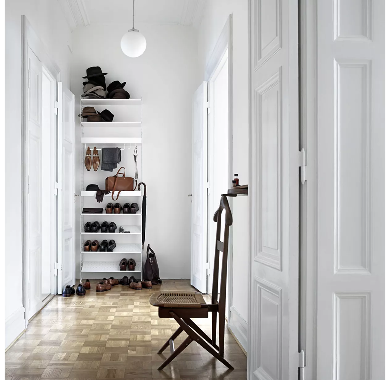 String Furniture Etagère à Chaussures - Blanc – Image 2