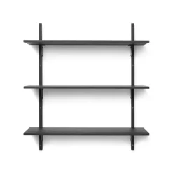 Ferm LIVING Etagère Sector Triple T/W - Noir