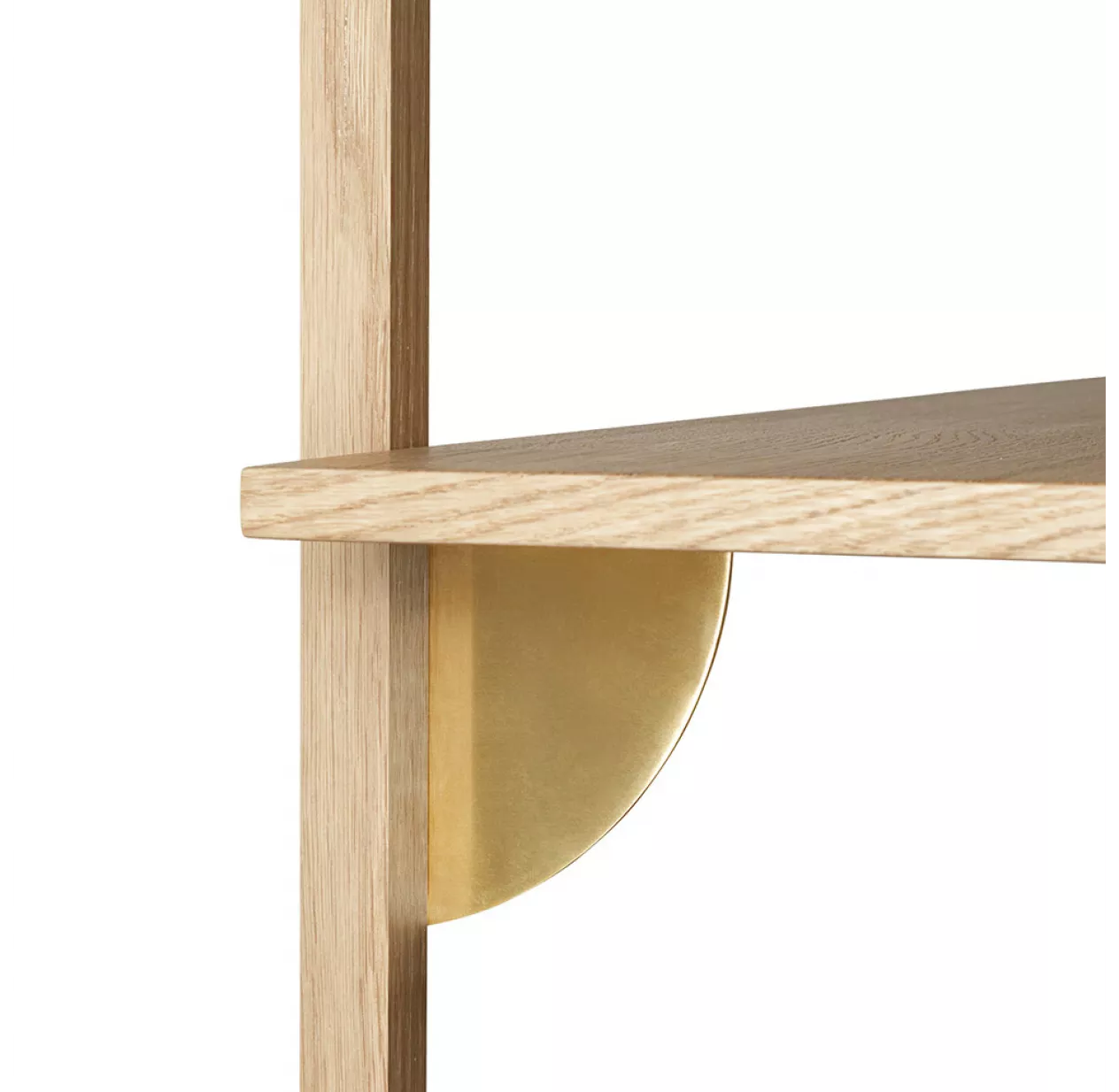Ferm LIVING Etagère Sector Triple T/N - Chêne/Laiton – Image 3