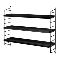 String Furniture EtagĂšre String Pocket - Noir