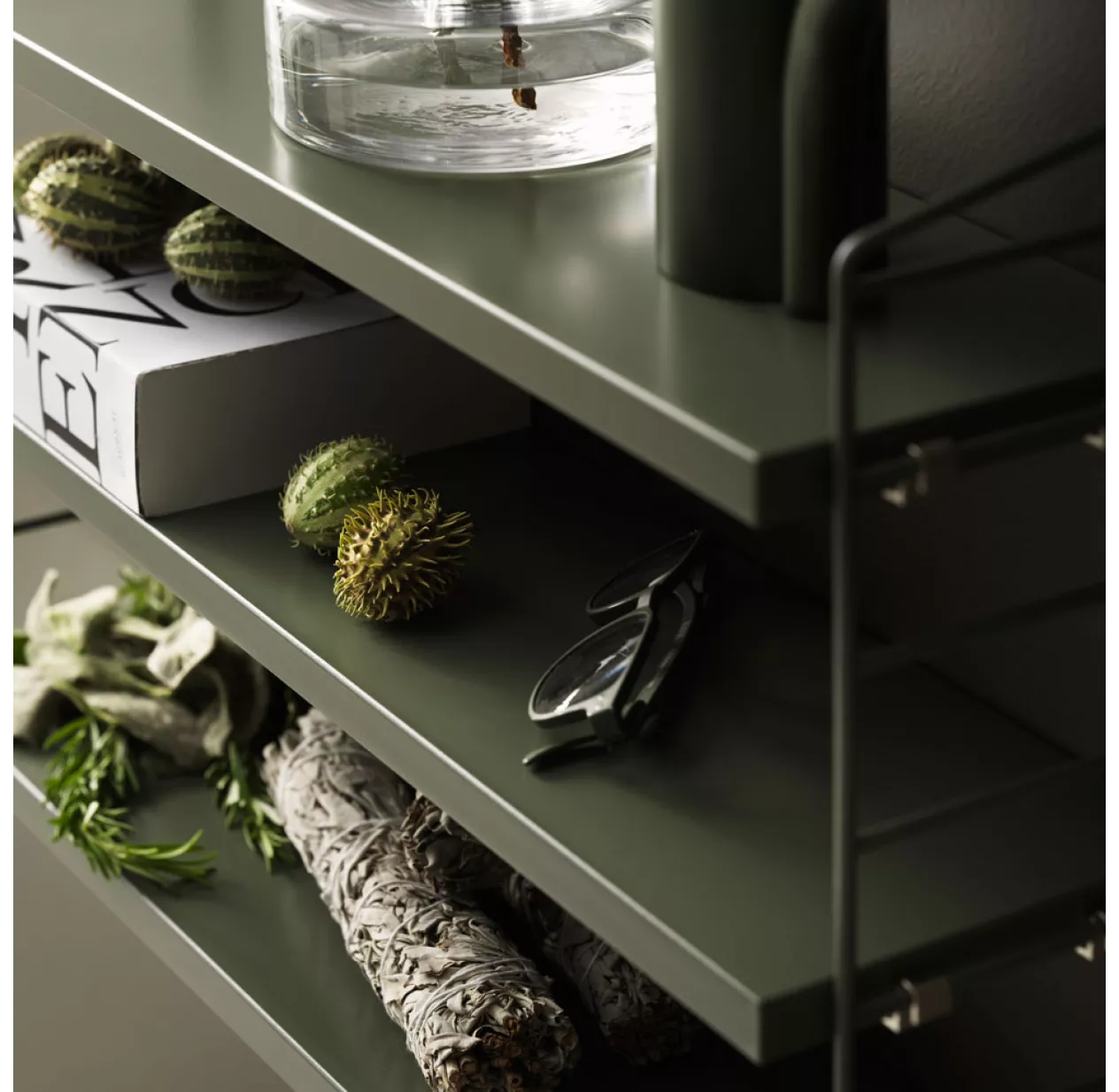 String Furniture Etagère String Pocket - Sauge – Image 3