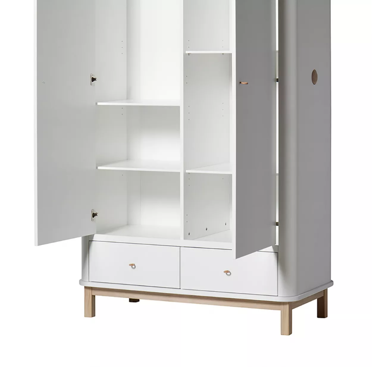 Oliver Furniture 2 Tablettes Supplémentaires Pour Armoire Wood - Blanc – Image 2